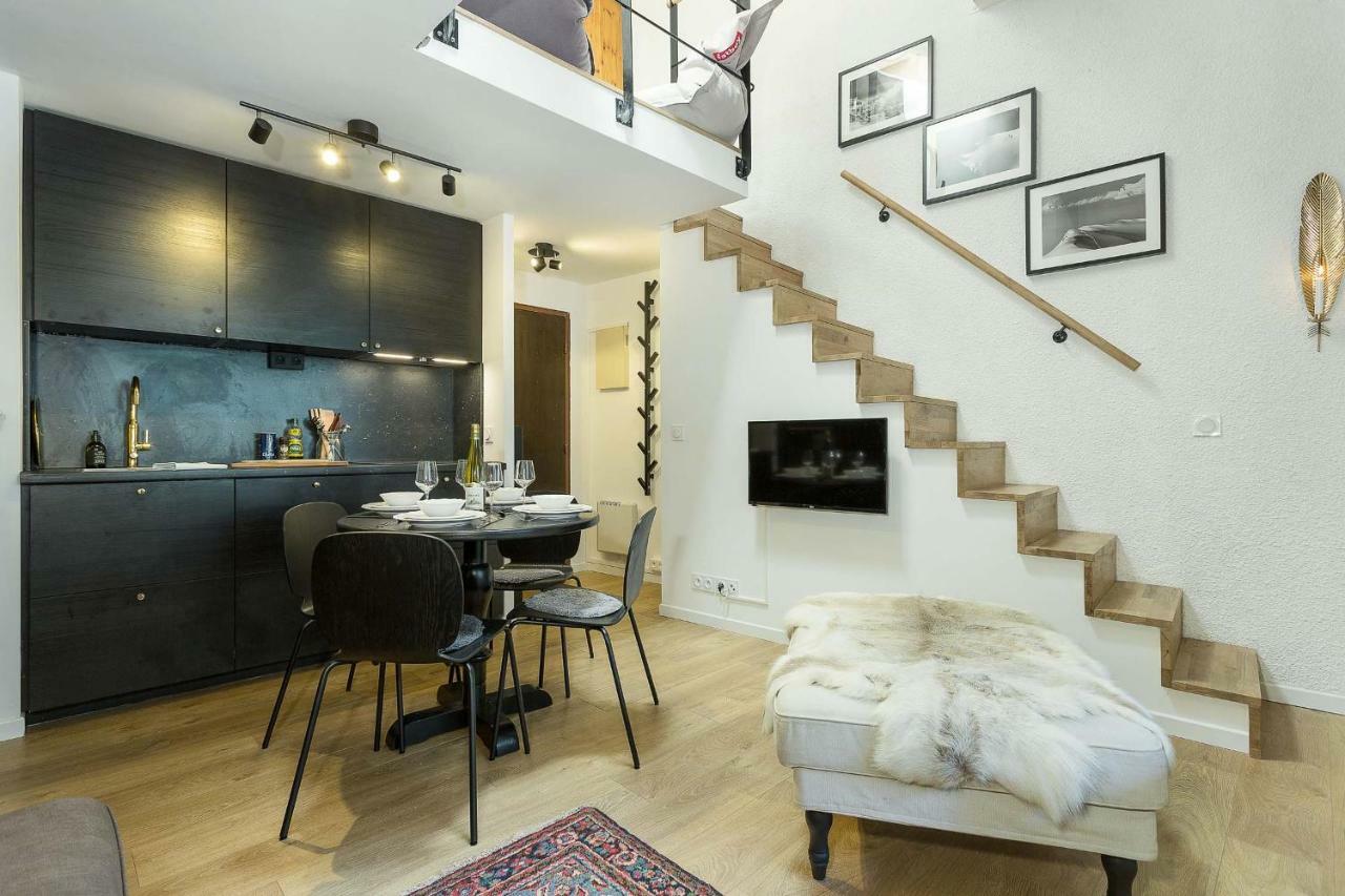 Apartment Midi Loft - A Central Chamonix Mountain Haven 외부 사진